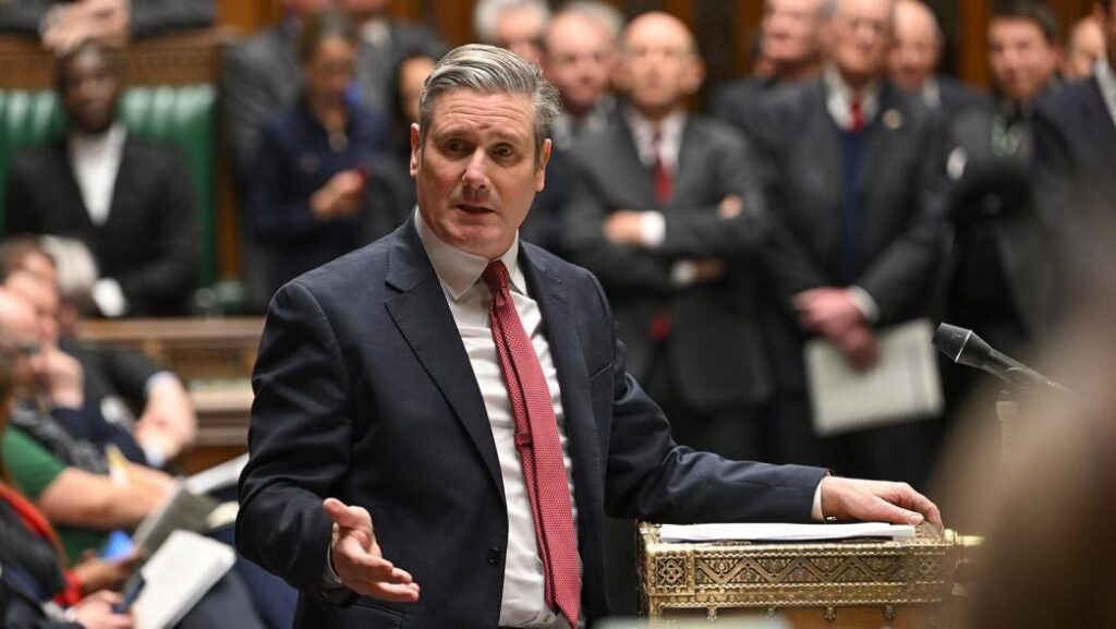 Keir Starmer, primer Ministro británico