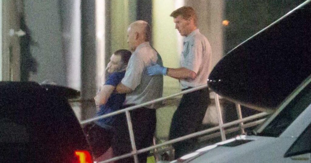 Otto Warmbier a su llegada a EEUU