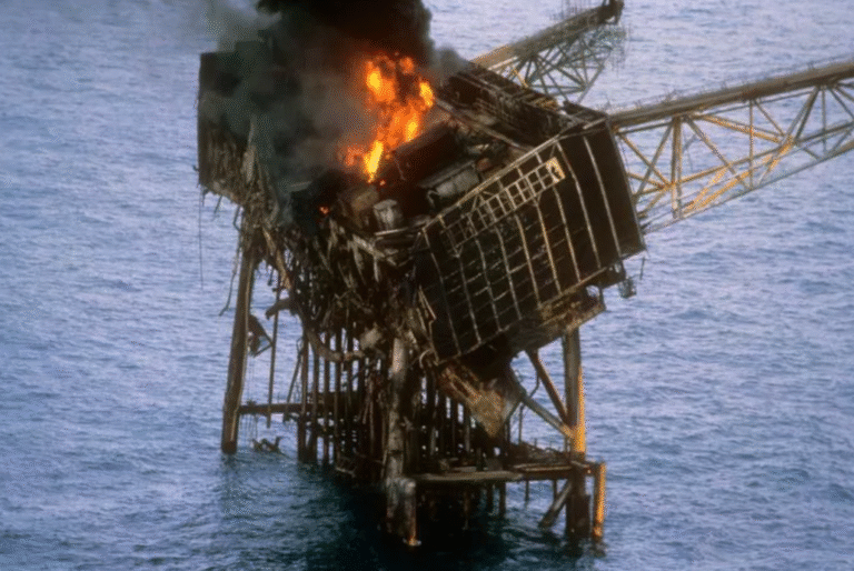 EL DESASTRE DE LA PLATAFORMA PETROLÍFERA PIPER ALPHA (1988): LA TRAGEDIA QUE CAMBIÓ PARA SIEMPRE LA SEGURIDAD EN EL MAR DEL NORTE