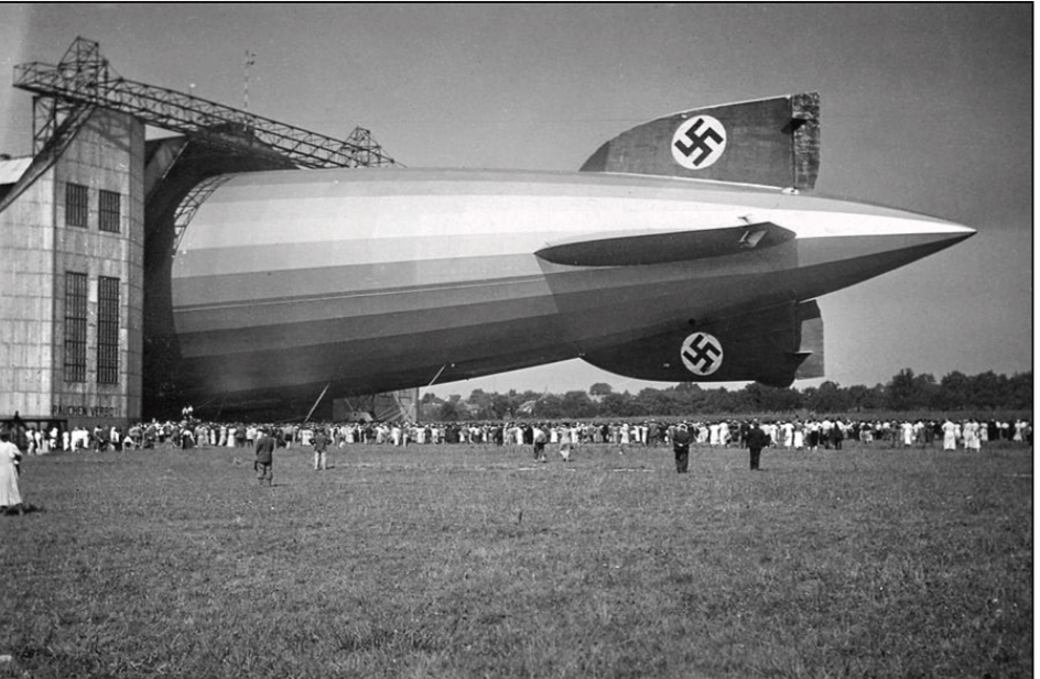 Zepelín Hindenburg nazi